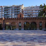 Plaza archivo historico recinto Maternidad en Barcelona