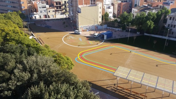 Plaza Cirerers del Hospitalet de Llobregat